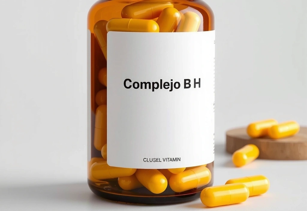 Imagen de un frasco de Vitaminasgranviamadr del Complejo B