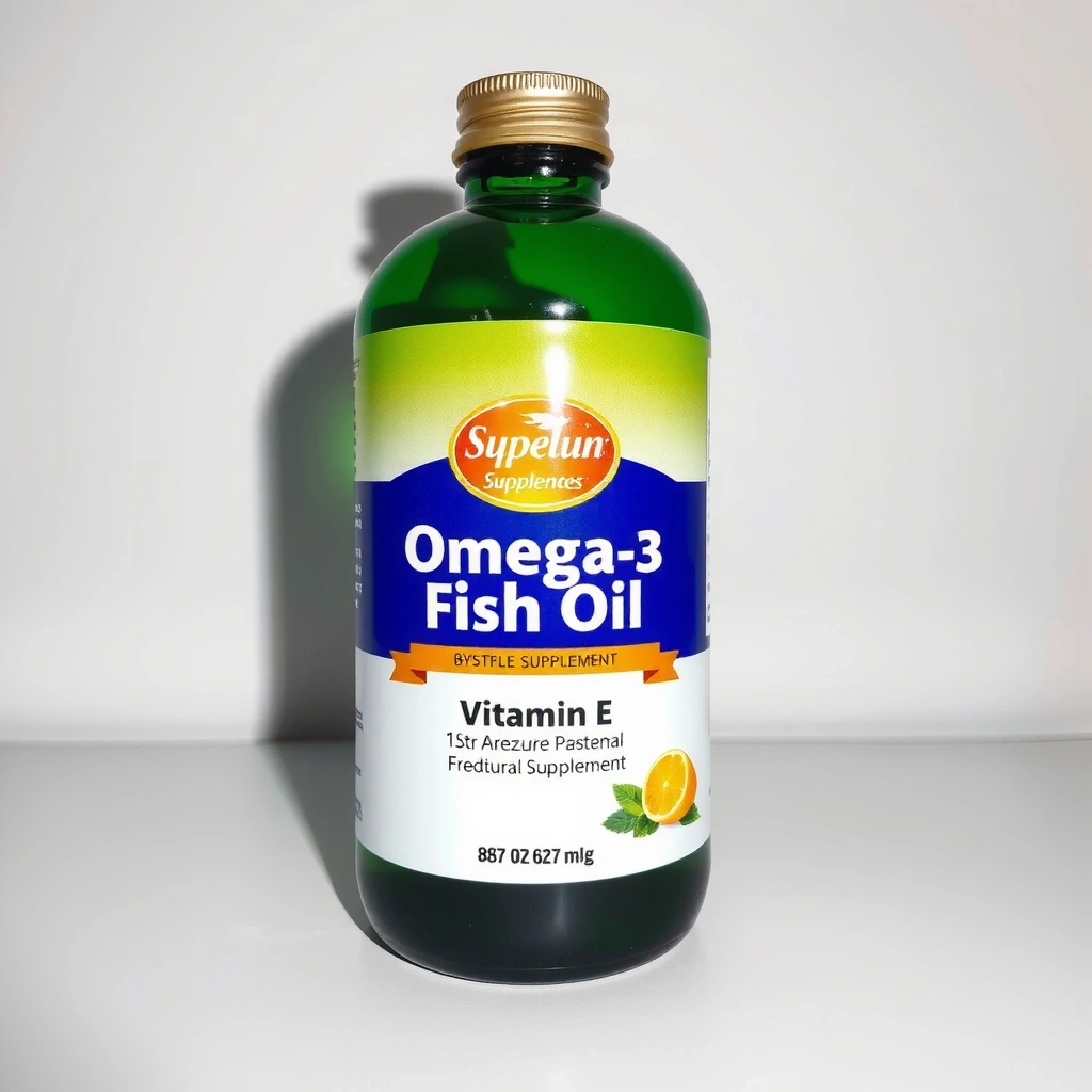 Omega-3 de aceite de pescado con Vitamina E